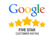 5 star Google rating