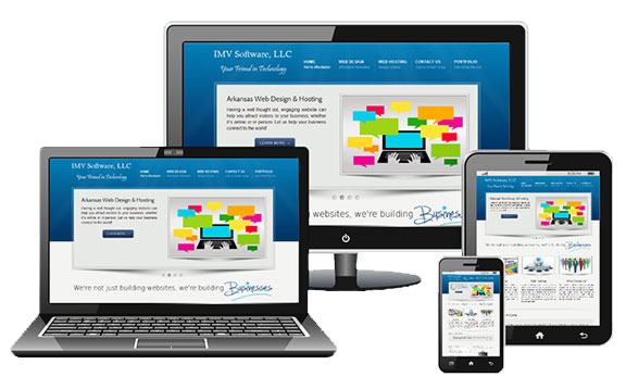 We build mobile responsive websites.